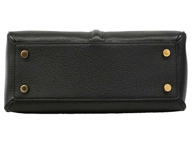 Céline Celine Handtasche aus schwarzem Leder - Ansicht 3