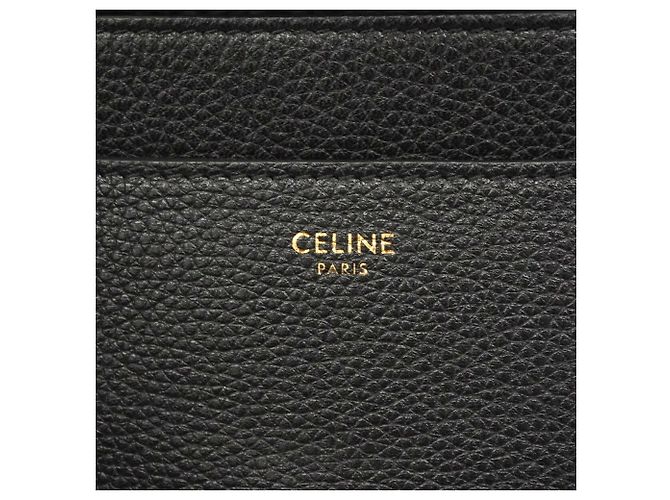 Céline Celine Handtasche aus schwarzem Leder - Ansicht 5