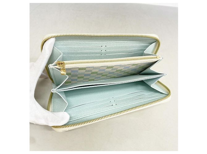 Portefeuille Zippy Louis Vuitton Damier Elicious - vue 3