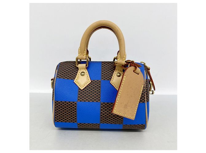 Borsa Louis Vuitton Damier Pop Speedy Bandoulière 18 - vista 12