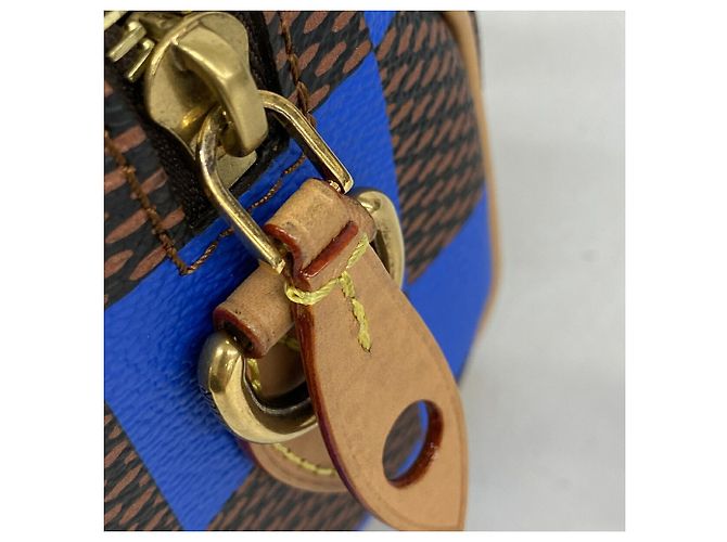 Borsa Louis Vuitton Damier Pop Speedy Bandoulière 18 - vista 7