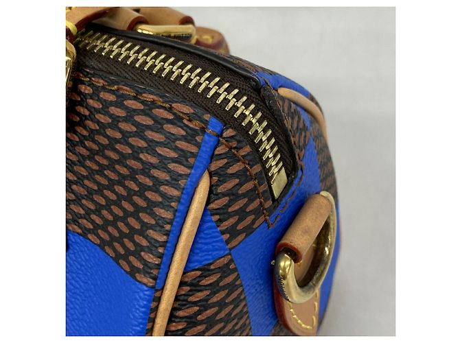 Borsa Louis Vuitton Damier Pop Speedy Bandoulière 18 - vista 8
