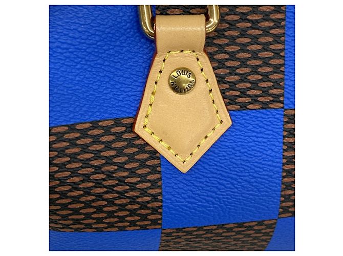 Borsa Louis Vuitton Damier Pop Speedy Bandoulière 18 - vista 9