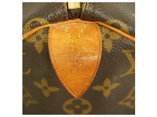 Borsa Louis Vuitton Monogram Speedy 30 - vista 5
