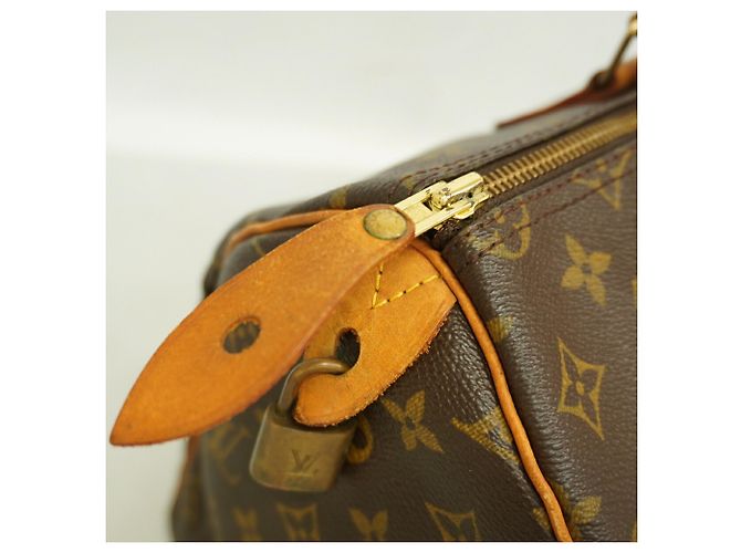 Borsa Louis Vuitton Monogram Speedy 35 - vista 8
