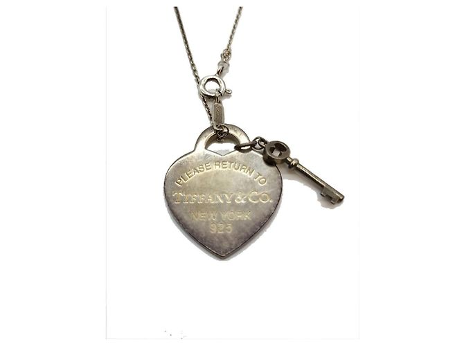 Autre Marque Tiffany & Co. Return to Heart Schlüssel-Anhänger Halskette - Ansicht 2