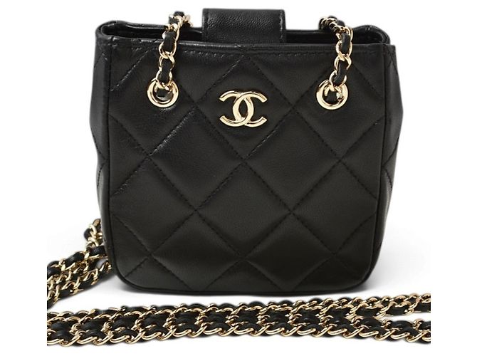 Borsa a tracolla Chanel Matelasse con catena - vista 2