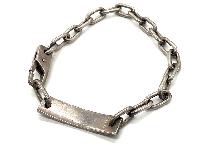 Bracciale Rigido Gucci ID in Argento - vista 2