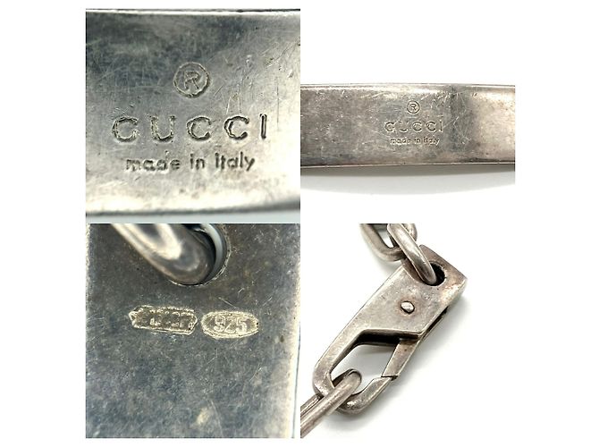 Bracciale Rigido Gucci ID in Argento - vista 7