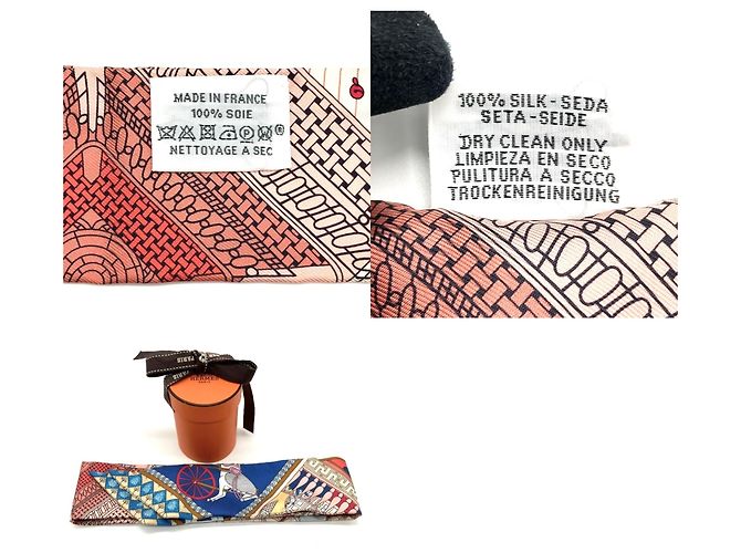 Hermès Lenço de Seda Hermes - Objet de Curiosité - vista 6