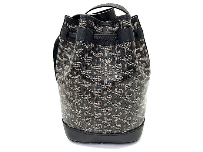 Borsa a Secchiello Goyard Petit Flot Spalla Nero - vista 2