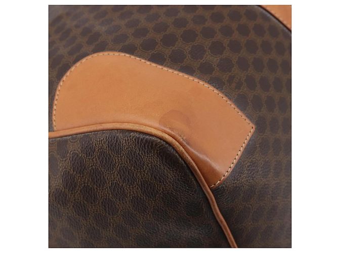 Céline CELINE Macadam Boston Bag PVC Brown Gold Tone Auth 206697A - Jerrillo - vista 11