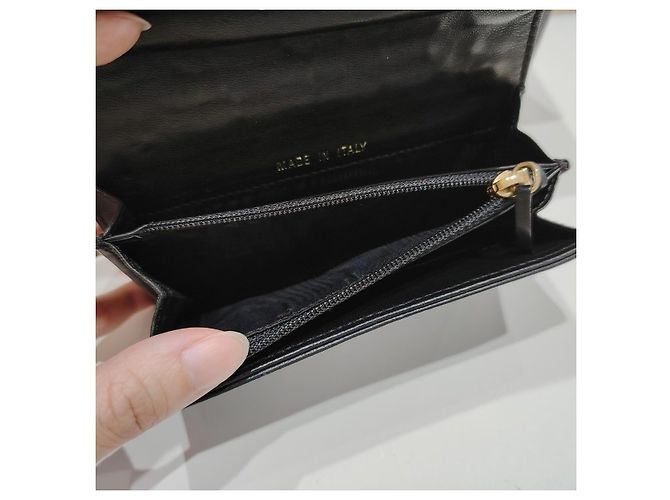 Cartera Chanel de piel negra - vista 12