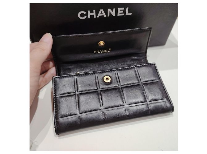 Cartera Chanel de piel negra - vista 9