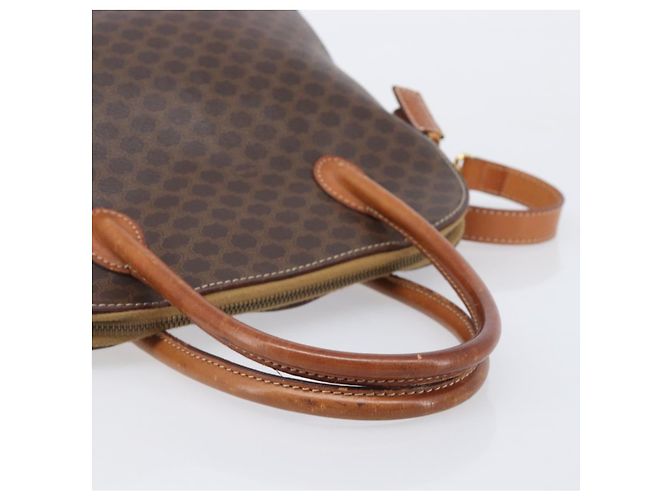 Céline CELINE Macadam Hand Bag PVC 2way Brown Gold Tone Auth ka6693 - Jerrillo - vista 7