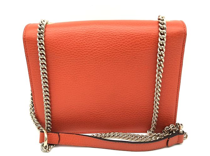 Gucci Interlocking Chain Leather Small - vue 2