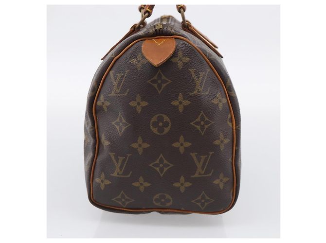 LOUIS VUITTON Monogram Speedy 25 Hand Bag M41528 LV Auth RV015 - Jerrillo - vista 3
