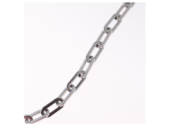 Miu Miu Matelasse Chain Wallet Leather Pink Silver Auth 211242V - Jerrillo - vista 11
