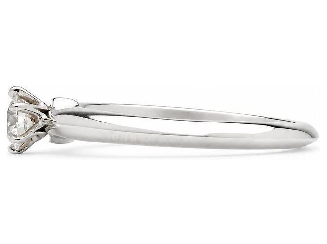 Tiffany & Co. Setting Anillo Solitario Platino 950 Diamante 0,22 ct G/VS1 Talla 47 - vista 2