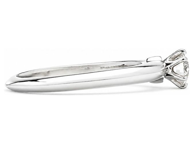 Tiffany & Co. Setting Anillo Solitario Platino 950 Diamante 0,22 ct G/VS1 Talla 47 - vista 3