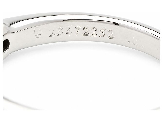 Tiffany & Co. Setting Anillo Solitario Platino 950 Diamante 0,22 ct G/VS1 Talla 47 - vista 6