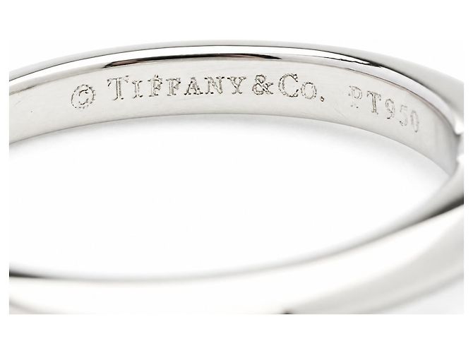 Tiffany & Co. Setting Anillo Solitario Platino 950 Diamante 0,22 ct G/VS1 Talla 47 - vista 7