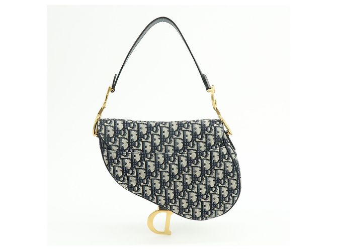 Christian Dior Saddle Oblique Canvas Medium - vue 2