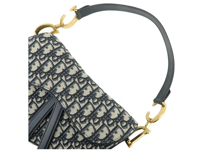 Christian Dior Saddle Oblique Canvas Medium - vue 4