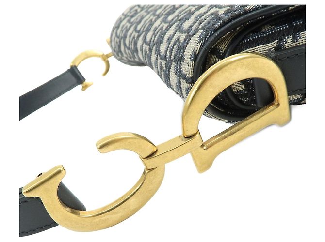 Christian Dior Saddle Oblique Canvas Medium - vue 6