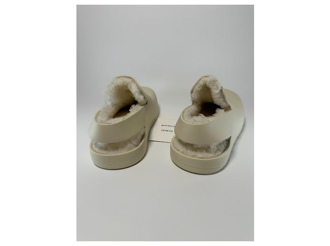 Bottega Veneta – Sea Salt Lined Puddle Clogs – Size EU 42 - vista 5