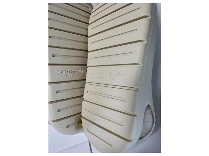 Bottega Veneta – Sea Salt Lined Puddle Clogs – Size EU 42 - vista 7