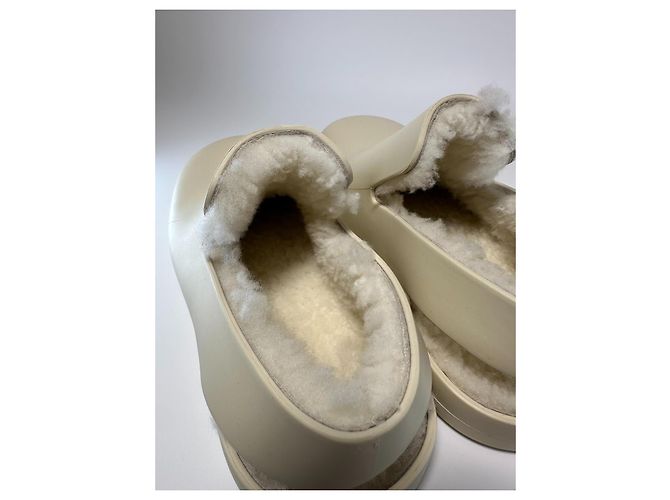 Bottega Veneta – Sea Salt Lined Puddle Clogs – Size EU 42 - vista 8