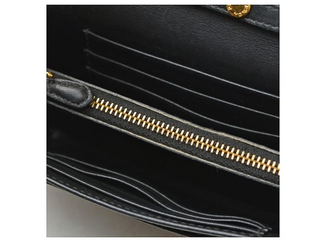 Portafoglio a catena/spalla in nylon nero Prada - vista 13