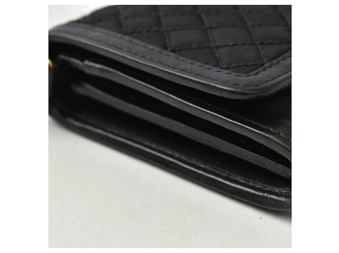 Portafoglio a catena/spalla in nylon nero Prada - vista 9