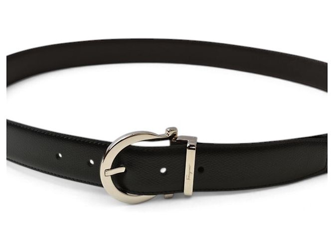 Ceinture réversible en cuir Salvatore Ferragamo - vue 3