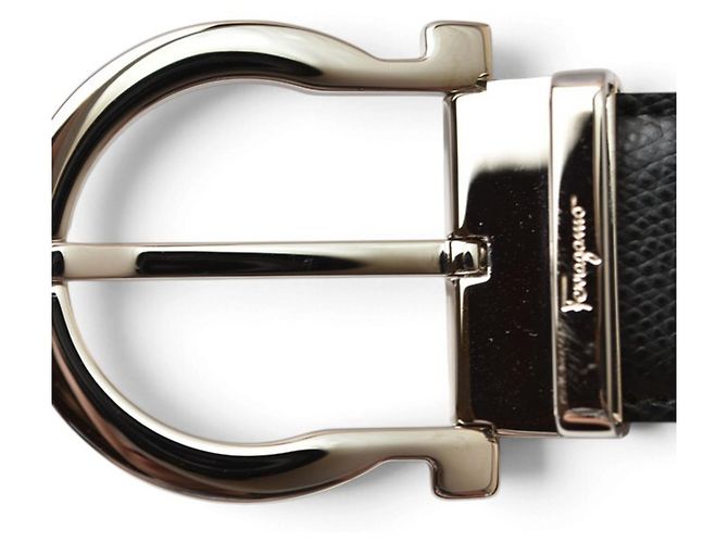 Ceinture réversible en cuir Salvatore Ferragamo - vue 5