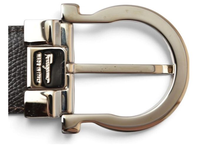 Ceinture réversible en cuir Salvatore Ferragamo - vue 6