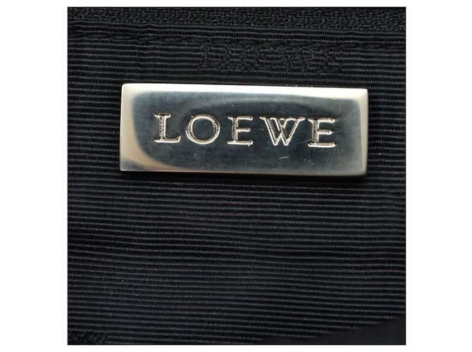 Borsa a tracolla Loewe in vitello nero - vista 10