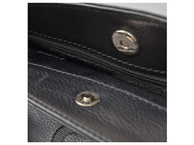 Borsa a tracolla Loewe in vitello nero - vista 11