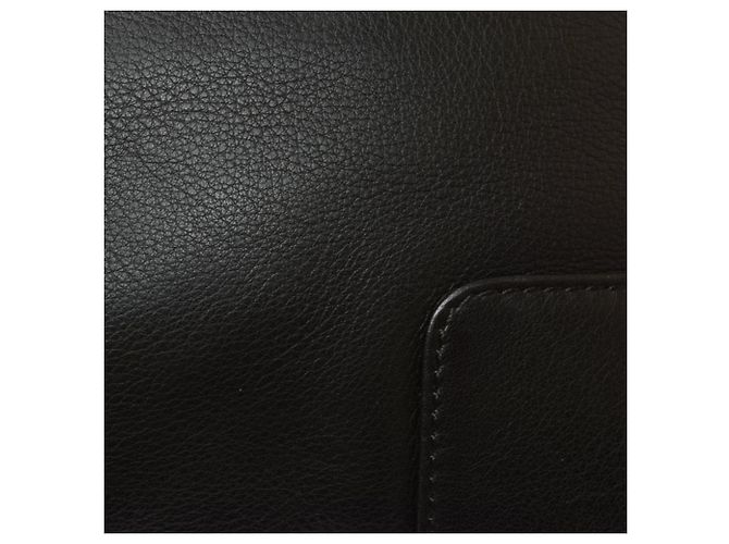 Borsa a tracolla Loewe in vitello nero - vista 6