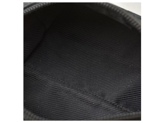 Pouch Gucci GG Canvas in nero e marrone - vista 5