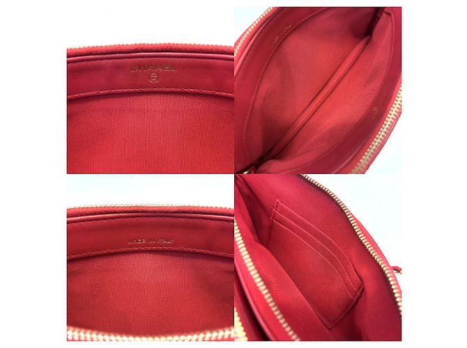 Cartera Chanel roja de cadena/hombro - vista 6