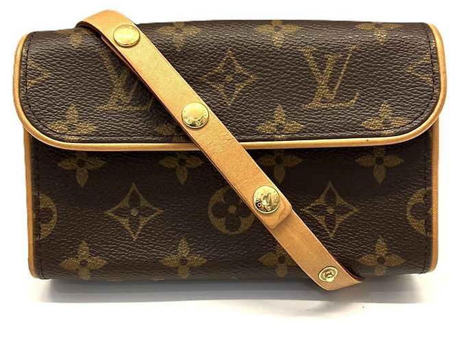 Louis Vuitton Florentine Monogram Pochette S Brown Pouch - vista 4
