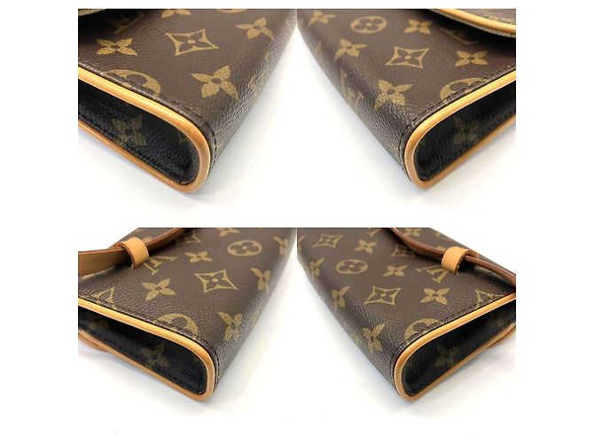 Louis Vuitton Florentine Monogram Pochette S Brown Pouch - vista 5
