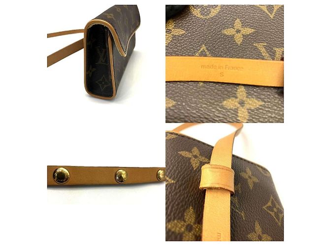 Louis Vuitton Florentine Monogram Pochette S Brown Pouch - vista 7