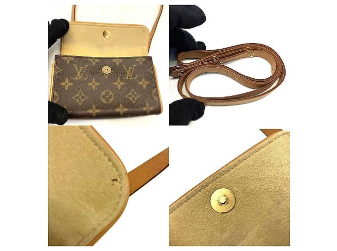 Louis Vuitton Florentine Monogram Pochette S Brown Pouch - vista 8