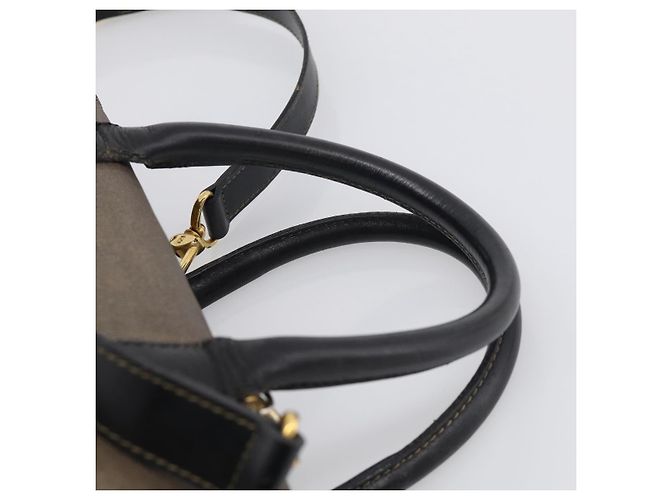 FENDI Hand Bag Canvas 2way Brown Gold Tone Auth ti4049 - Jerrillo - vista 8
