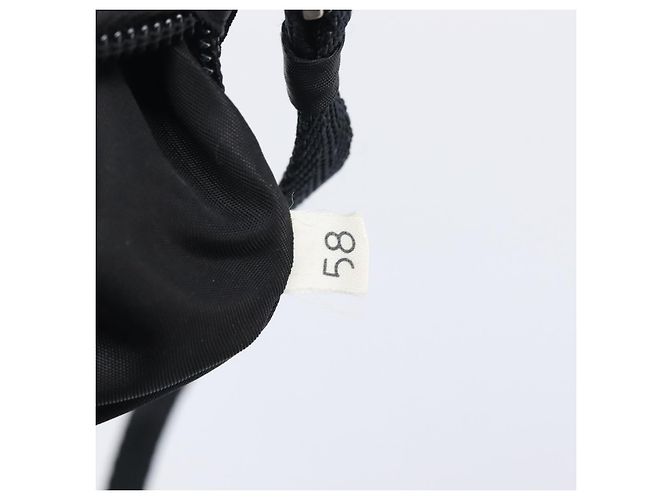 PRADA Bolso de Accesorios Nylon Negro Plata Auth 212103V - Jerrillo - vista 11