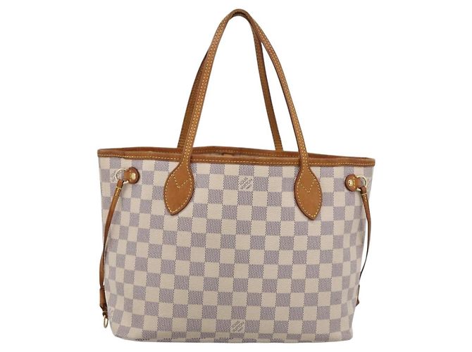 LOUIS VUITTON Damier Azur Neverfull PM Tote Bag N41362 LV Auth ep17018 - Jerrillo - vista 2