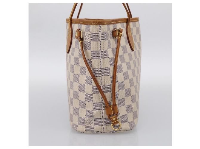 LOUIS VUITTON Damier Azur Neverfull PM Tote Bag N41362 LV Auth ep17018 - Jerrillo - vista 3